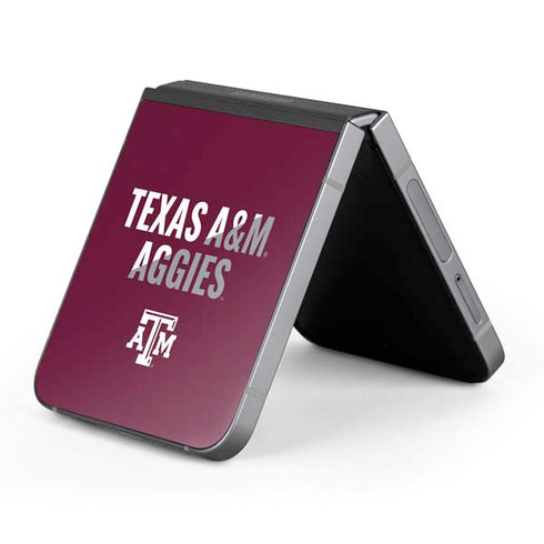 Texas A&M University Aggies Galaxy Z Flip6 Skin