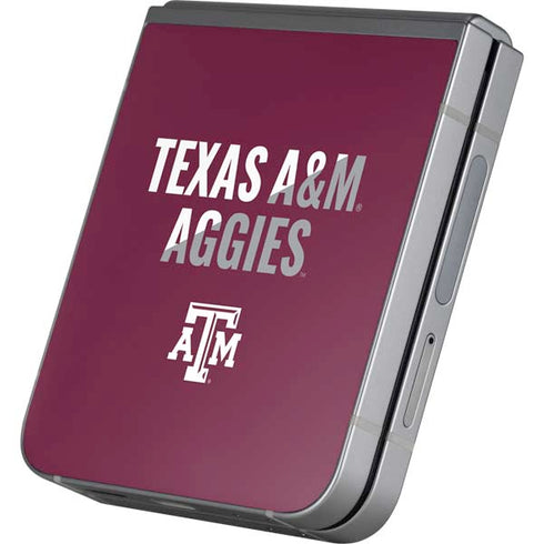 Texas A&M University Aggies Galaxy Z Flip6 Skin