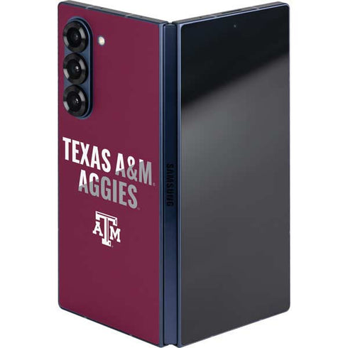 Texas A&M University Aggies Galaxy Z Fold6 Skin