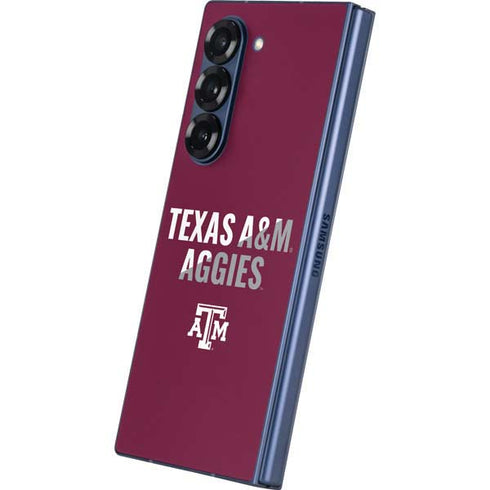 Texas A&M University Aggies Galaxy Z Fold6 Skin