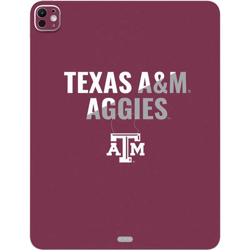 Texas A&M University Aggies iPad Pro 13in M4 (2024) Skin