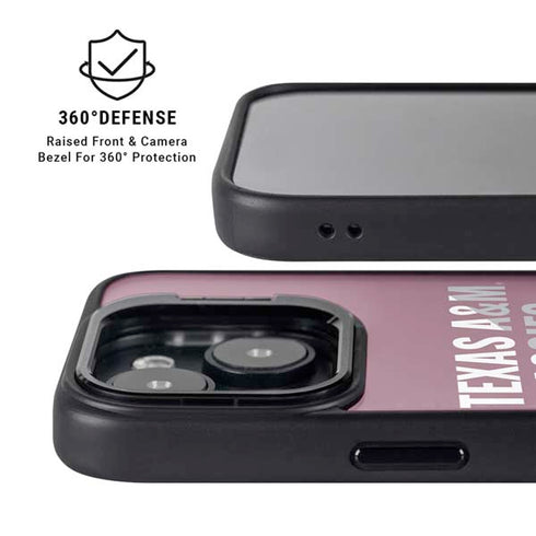 Texas A&M University Aggies iPhone 14 Kickstand Case