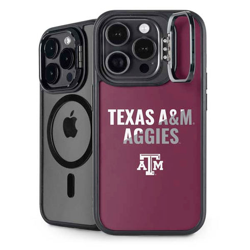 Texas A&M University Aggies iPhone 14 Pro Max Kickstand Case