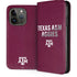 Texas A&M University Aggies iPhone 15 Pro Folio Case