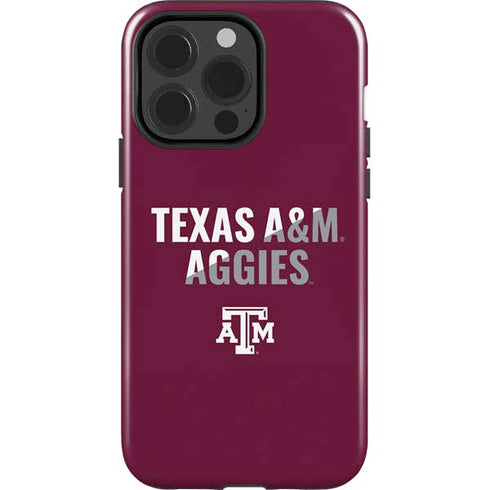 Texas A&M University Aggies iPhone 15 Pro Impact Case
