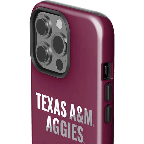 Texas A&M University Aggies iPhone 15 Pro Impact Case