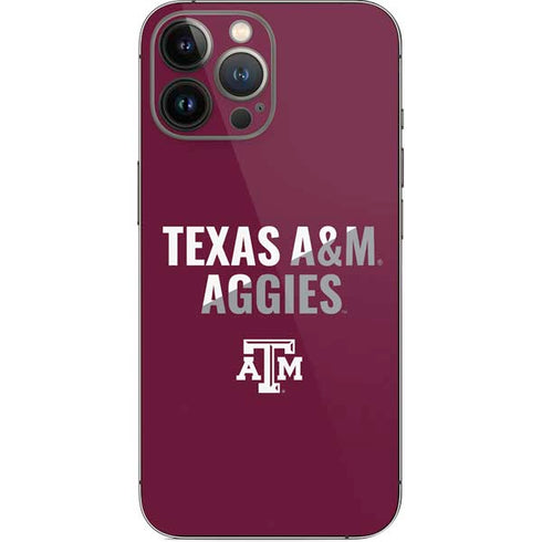 Texas A&M University Aggies iPhone 15 Pro Max Skin