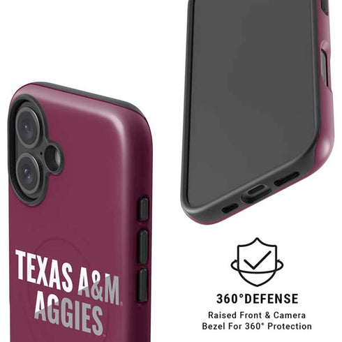 Texas A&M University Aggies iPhone 16 Magsafe Impact Case