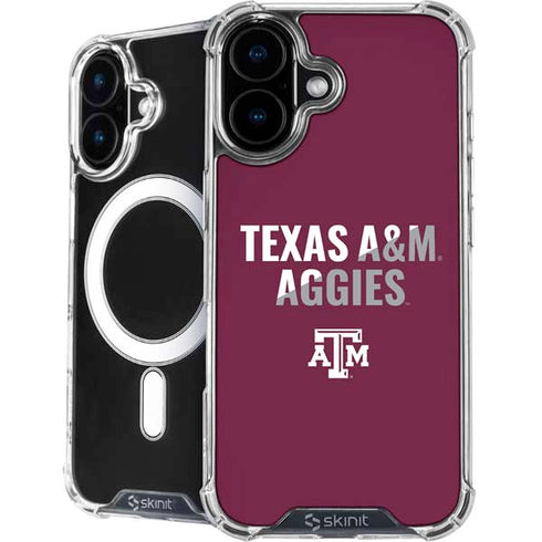 Texas A&M University Aggies iPhone 16 Plus MagSafe Case