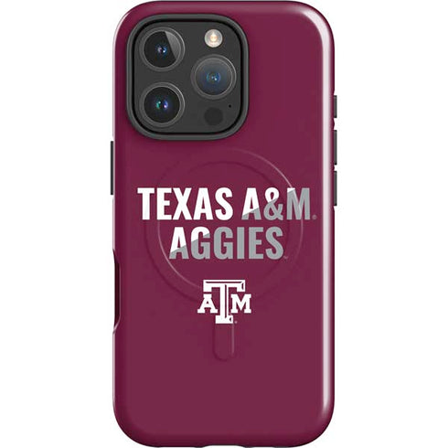 Texas A&M University Aggies iPhone 16 Pro Magsafe Impact Case
