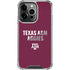 Texas A&M University Aggies iPhone 16 Pro Max Clear Case