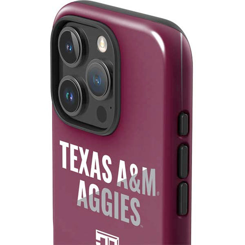 Texas A&M University Aggies iPhone 16 Pro Max Impact Case