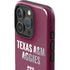 Texas A&M University Aggies iPhone 16 Pro Max Impact Case