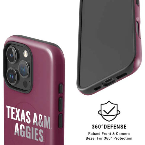 Texas A&M University Aggies iPhone 16 Pro Max Magsafe Impact Case