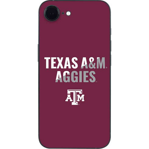 Texas A&M University Aggies iPhone 16e Skin