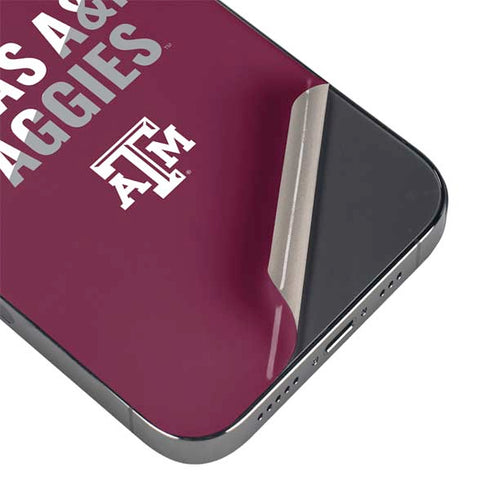 Texas A&M University Aggies iPhone 16e Skin