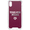 Texas A&M University Aggies iPhone XS Clear Case
