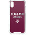 Texas A&M University Aggies iPhone XS Clear Case