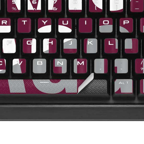 Texas A&M University Aggies K95 RGB PLATINUM Mechanical Gaming Keyboard Skin