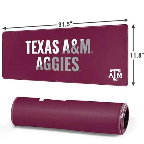 Texas A&M University Aggies Gaming Mouse Pad