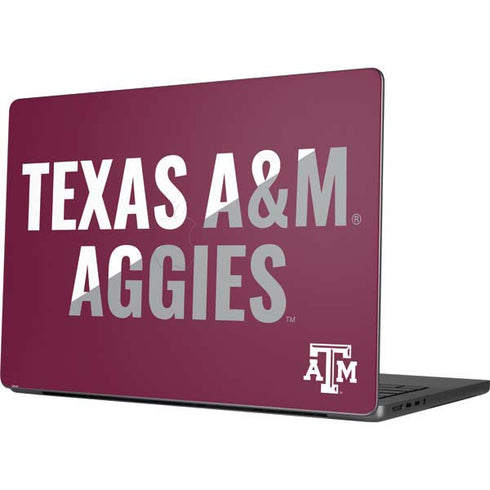 Texas A&M University Aggies Apple MacBook Pro 14-inch Skin