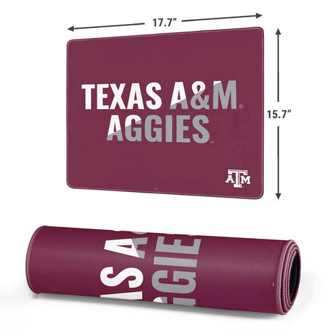 Texas A&M University Aggies Gaming Mouse Pad