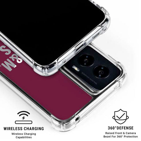 Texas A&M University Aggies Moto G Power 5G (2024) Clear Case