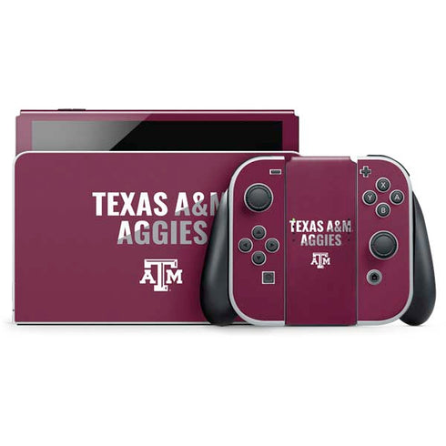 Texas A&M University Aggies Nintendo Skins