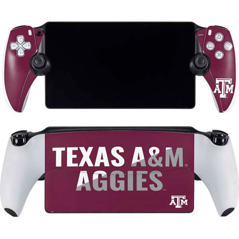 Texas A&M University Aggies PlayStation Portal Remote Player Skin