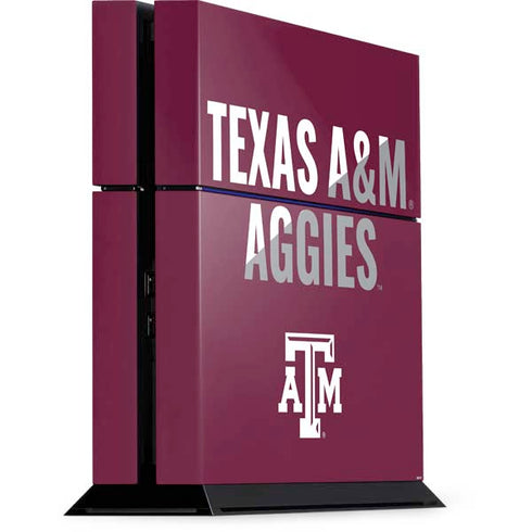 Texas A&M University Aggies PlayStation PS4 Skins