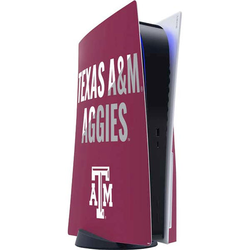 Texas A&M University Aggies PlayStation PS5 Skins