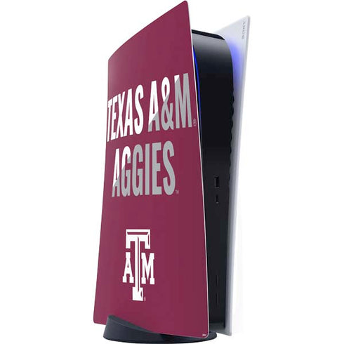 Texas A&M University Aggies PlayStation PS5 Skins