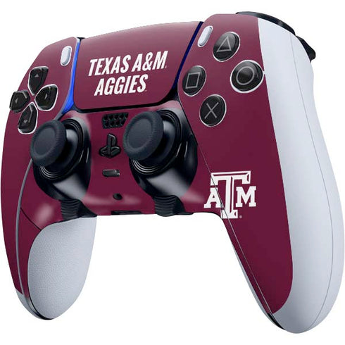 Texas A&M University Aggies PS5 DualSense Edge Pro Controller Skin