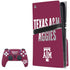 Texas A&M University Aggies PS5 Pro Disk Bundle Skin