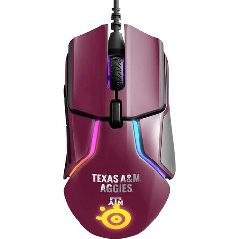 Texas A&M University Aggies SteelSeries Rival 600 Gaming Mouse Skin
