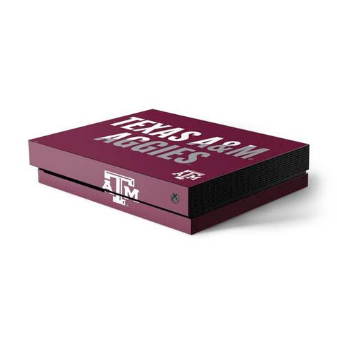 Texas A&M University Aggies Xbox One Skins