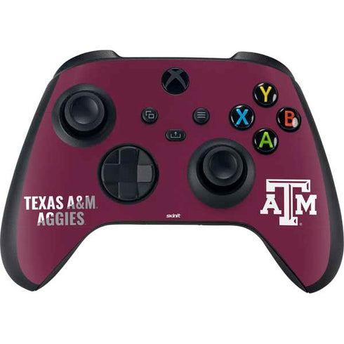 Texas A&M University Aggies XBox Series X Digital Edition Bundle Skin