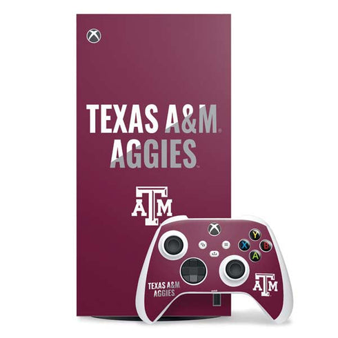 Texas A&M University Aggies Xbox Series X Skins