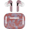 Airy Blue Floral AirPods Skins