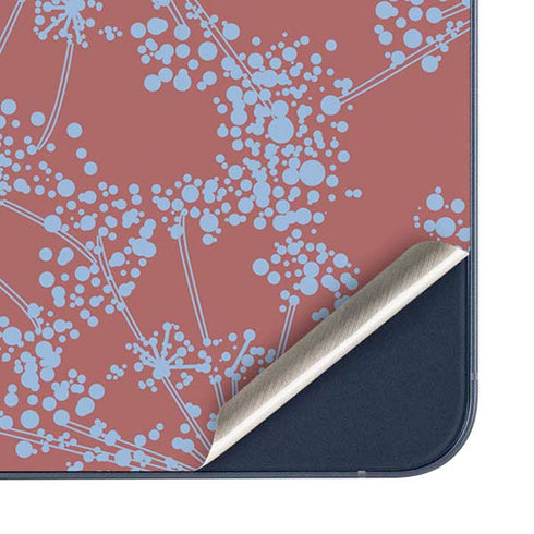 Airy Blue Floral Galaxy A35 5G Skin