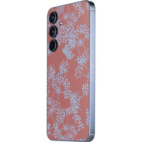 Airy Blue Floral Galaxy A36 5G Skin