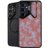 Airy Blue Floral Galaxy S25 Kickstand Case