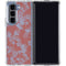 Airy Blue Floral Galaxy Z Fold5 5G Clear Case