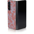 Airy Blue Floral Galaxy Z Fold5 5G Skin