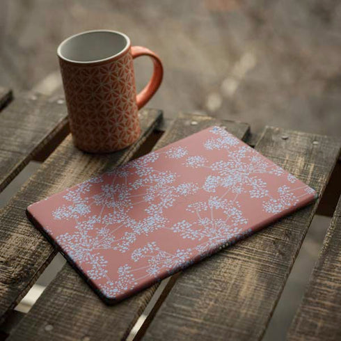 Airy Blue Floral iPad Skins