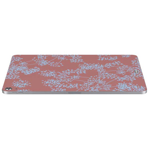 Airy Blue Floral Apple iPad Air Skin