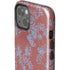 Airy Blue Floral iPhone 15 Impact Case