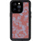 Airy Blue Floral iPhone 15 Pro Waterproof Case