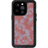 Airy Blue Floral iPhone 15 Pro Waterproof Case