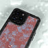 Airy Blue Floral iPhone 15 Pro Waterproof Case